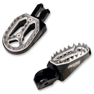 Moose Racing Qualifier Footpegs for Dirt Bikes Yamaha -1620-1732-0
