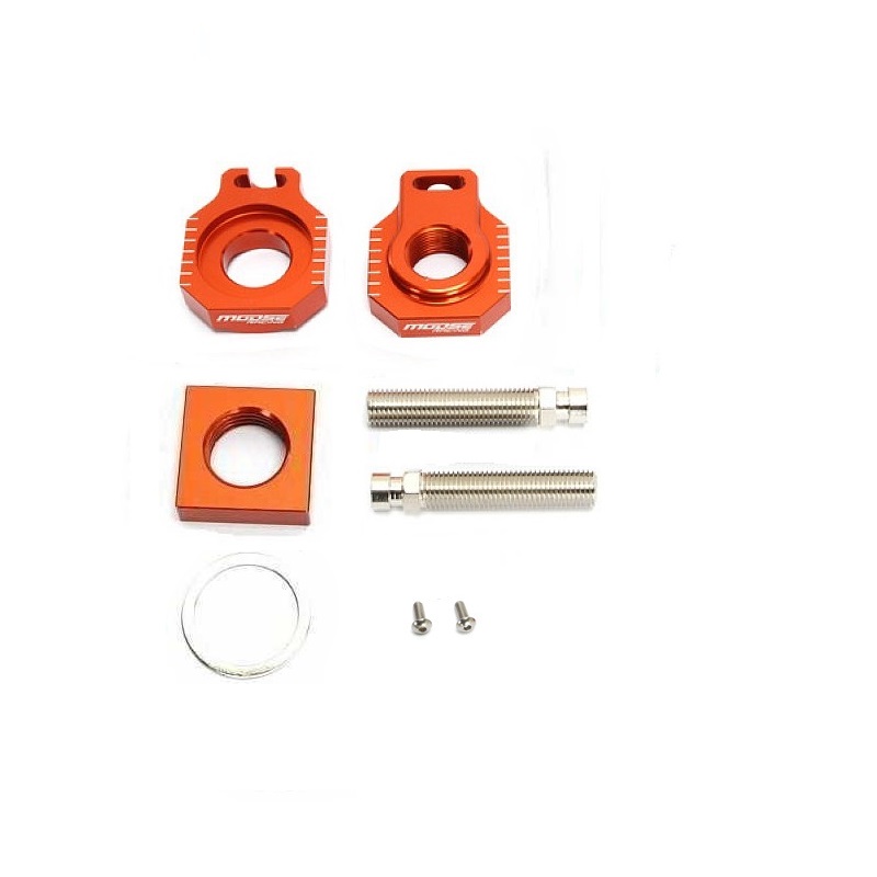 Moose Racing Bling Pack Billet Aluminum Orange For KTM - 1231-0930-147864
