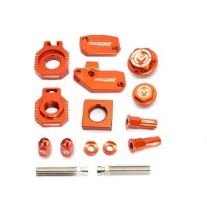Moose Bling Pack Billet Aluminum Orange KTM 250SXF 400EXC 450EXC 450SXF 525EXC - 1231-0917