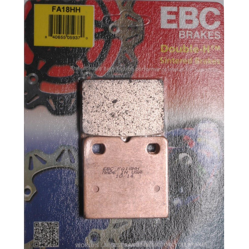 EBC Double H Sintered Rear Brake Pads - FA18HH-0