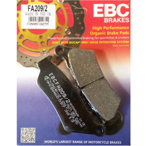 EBC Organic Brake Pads - FA209/2-0