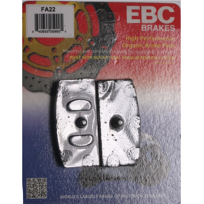 EBC Organic Brake Pads - FA22-0