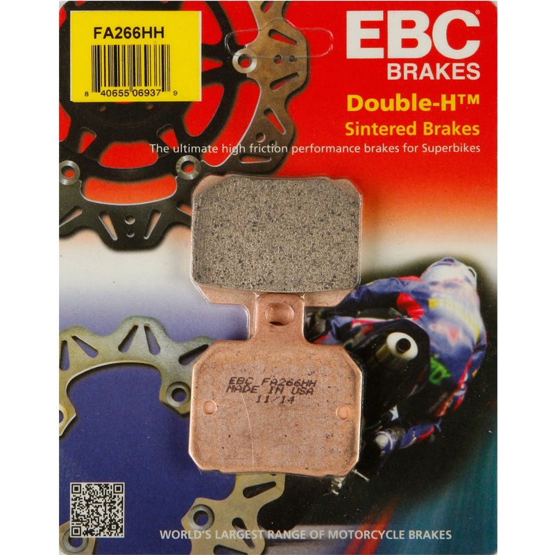EBC Double H Sintered Front Brake Pads - FA266HH-0