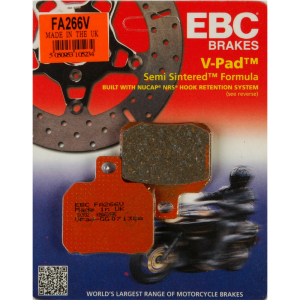 EBC Semi Sintered V Brake Pads - FA266V-0
