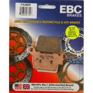 EBC Sintered Rear Brake Pads - FA368R-0