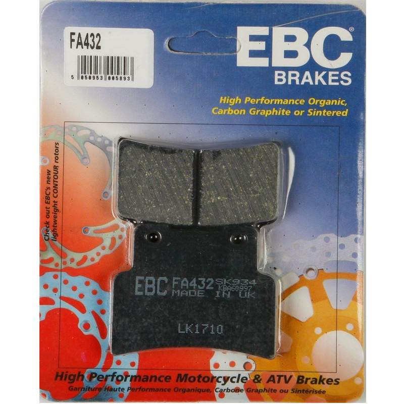 EBC Organic Brake Pads - FA432-0