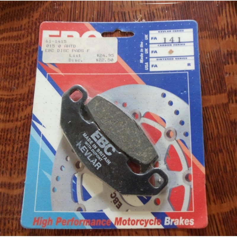 EBC Organic Brake Pads - FA141-0