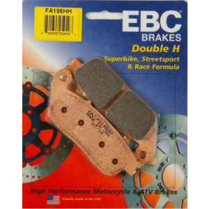 EBC Sintered Double H Front Rear Brake Pads - FA196HH-0