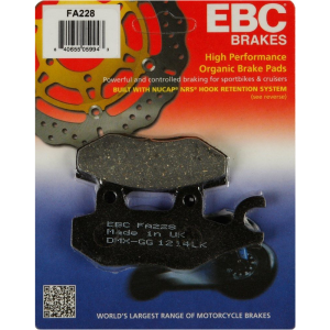 EBC Organic Brake Pads Front - FA228-0