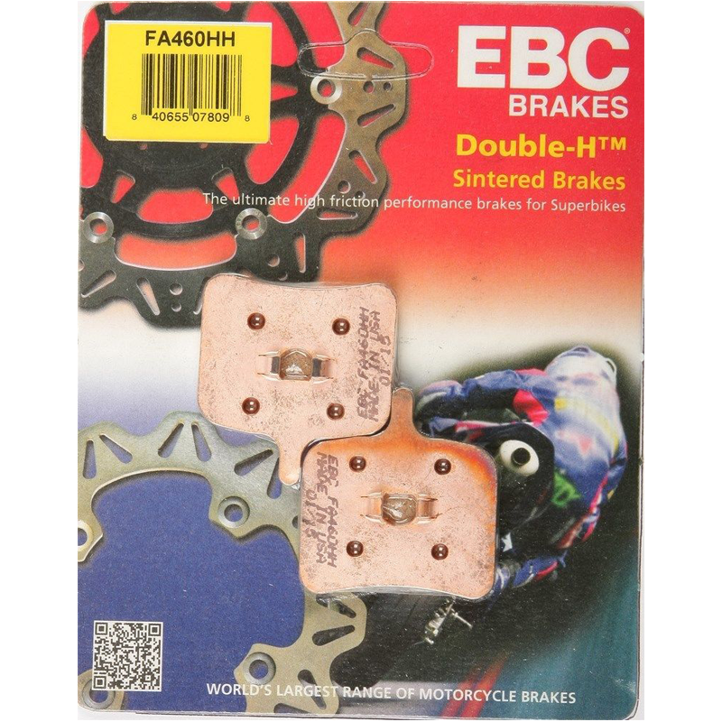 EBC Sintered Double H Brake Pads Buell 1125CR 09-10 1125R 08-09-0