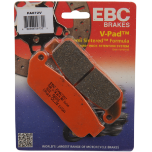 EBC Semi Sintered V Brake Pads - FA672V-0