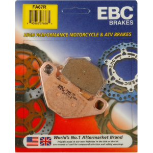EBC R Series Sintered Front Rear Brake Pads - FA67R-0