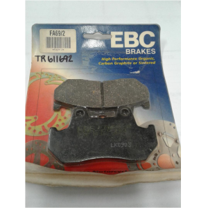 EBC Organic Front Brake Pads - FA69/2-0