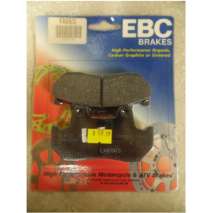 EBC Organic Front Brake Pads - FA69/3-0