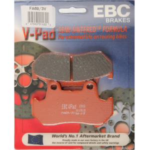 EBC Semi Sintered V Brake Pads - FA69/3V-0