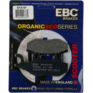 EBC SFA Organic Brake Pads - SFA197-0