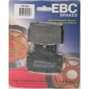 EBC Organic Front Brake Pads - FA104-0