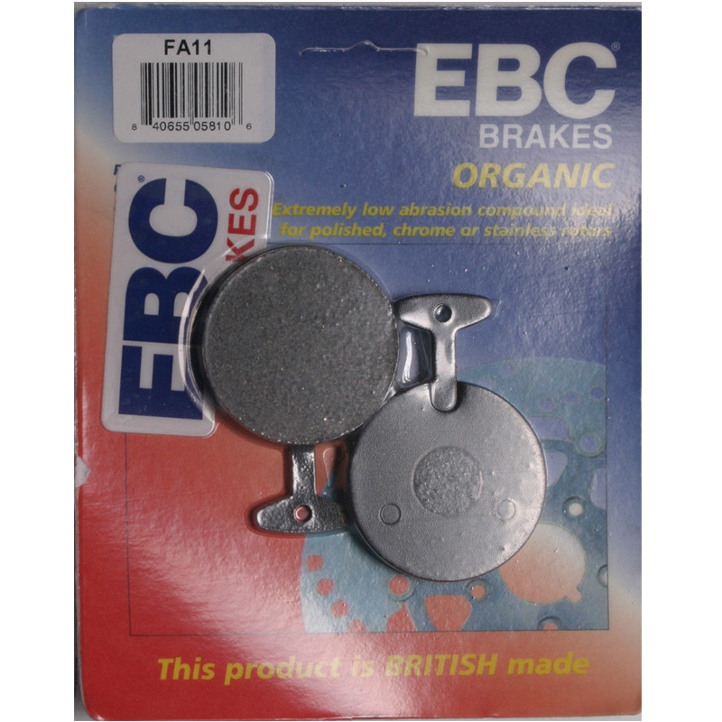 EBC Organic Brake Pads - FA11-0