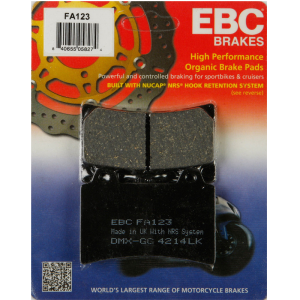 EBC Organic Brake Pads - FA123-0