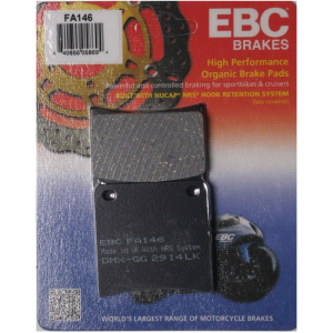 EBC Organic Front Brake Pads - FA146-0