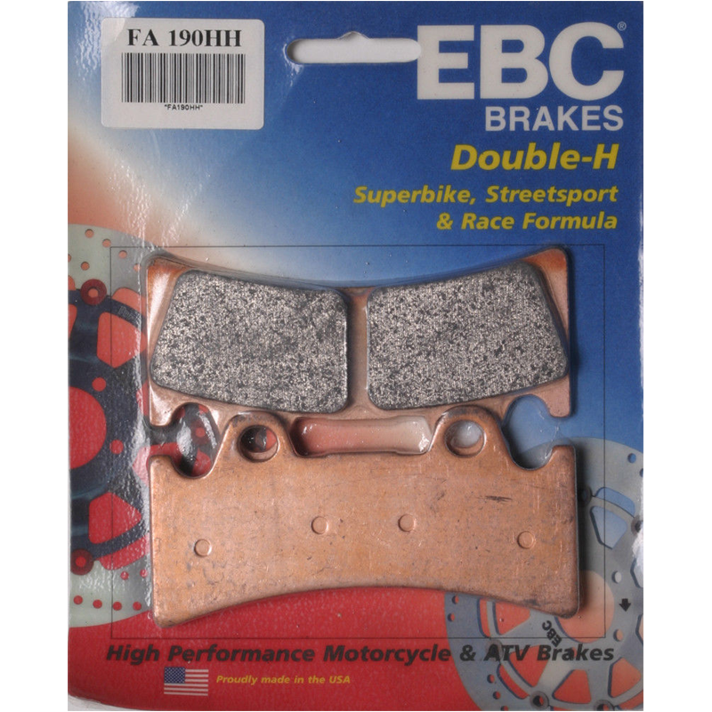 EBC Sintered Double H Front Brake Pads - FA190HH-0
