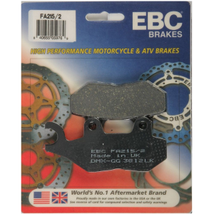 EBC Organic Rear Brake Pads - FA215/2-0