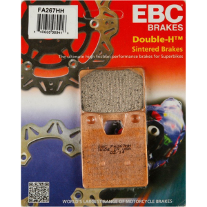 EBC Sintered Double H Rear Brake Pads - FA267HH-0