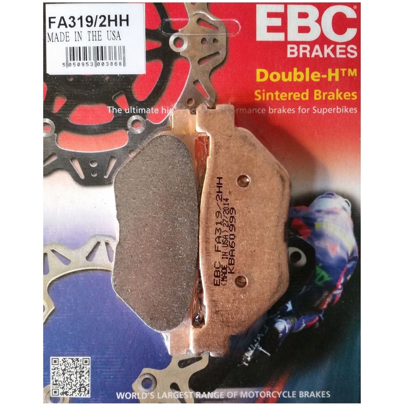 EBC Sintered Double H Rear Brake Pads - FA319/2HH-0