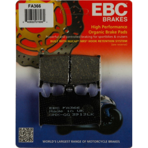EBC Organic Rear Brake Pads - FA366-0