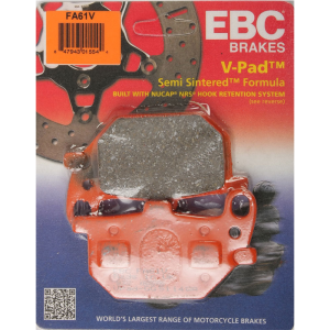 EBC Semi Sintered V Front Brake Pads - FA61V-0