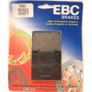 EBC Organic Rear Brake Pads - FA63-0