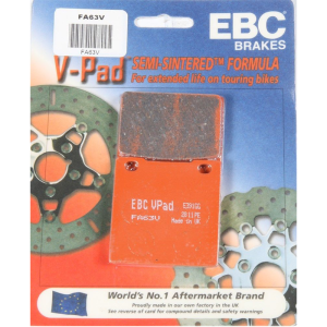 EBC Semi Sintered V Rear Brake Pads - FA63V-0