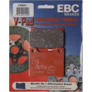 EBC Semi Sintered V Brake Pads - FA88V-0