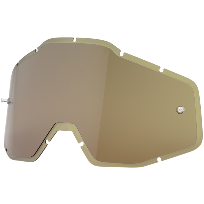 100% Strata MX / Racecraft / Accuri Plus Injected Replacement Lens HD Olive