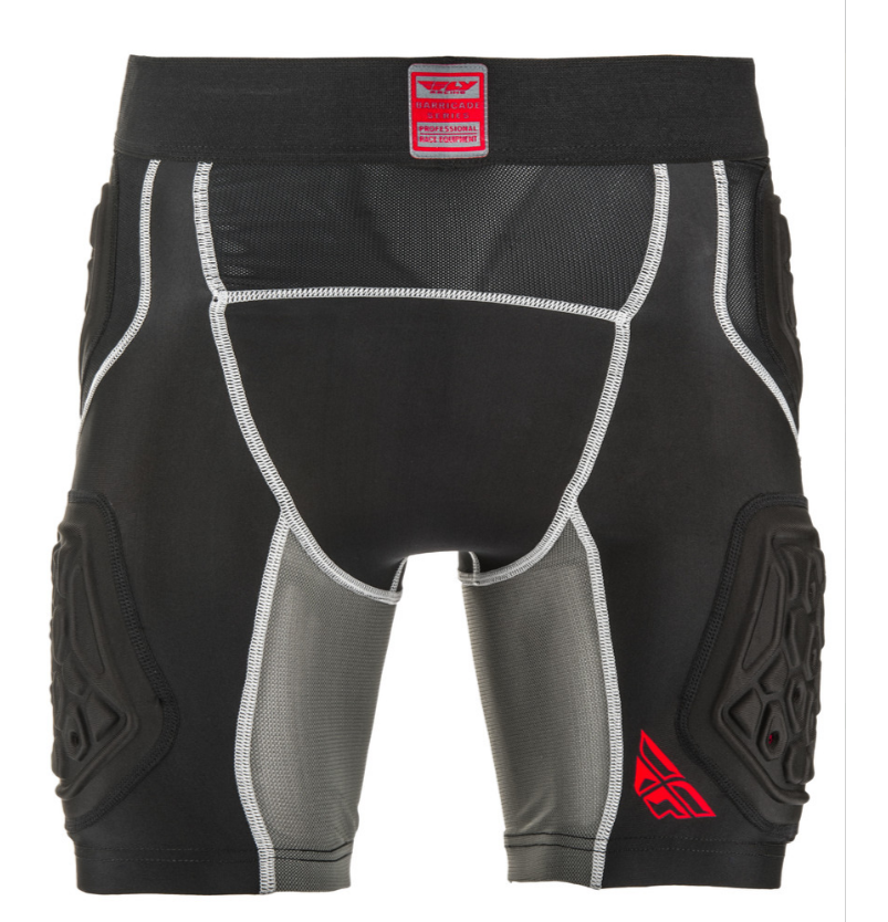 Fly Racing Barricade Compression Shorts Black
