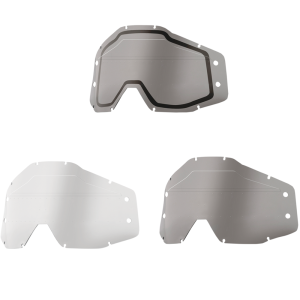 100% Accuri Forecast Replacement Lens W/ Sonic Bumps Smoke