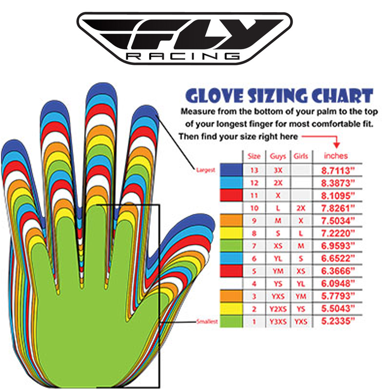 Fly Racing Patrol XC MX Motocross Offroad Riding Gloves Pick Size/Color-170654