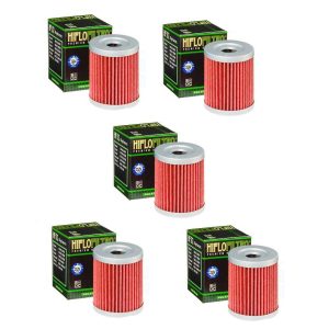 Hiflofiltro HF132 Oil Filter 5 Pack DR125 DR125SE DR200 DR200SE SP125-0