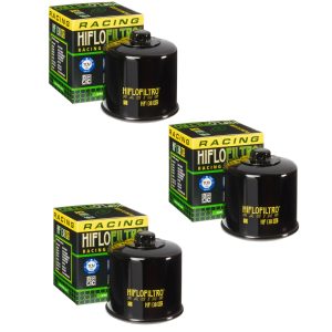 Hiflofiltro Racing HF138RC Oil Filter 3 Pack Aprilia Cagiva Suzuki GSXR600 700-0