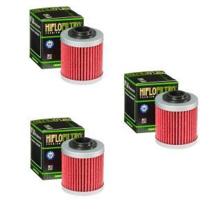 Hiflofiltro HF560 Oil Filter 3 Pack Can-Am DS 450 EFI 2008-2011 - HF560