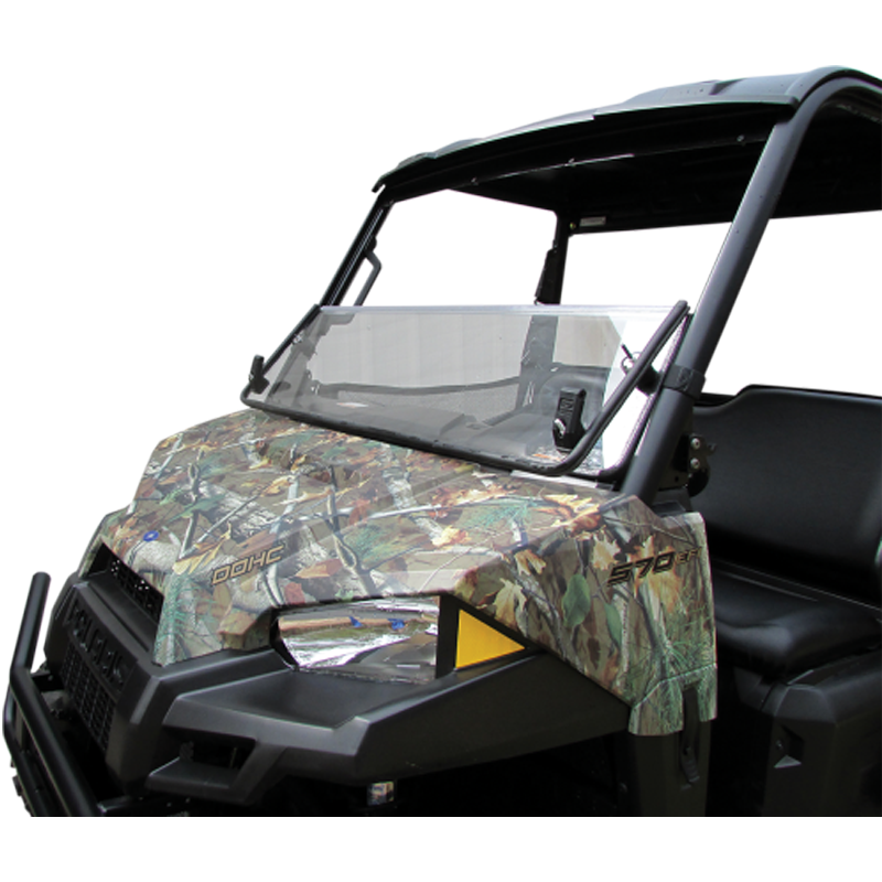 Seizmik Folding Versa-Fold Polycarbonate Windshield Polaris Ranger Mid Size 15-17-164826