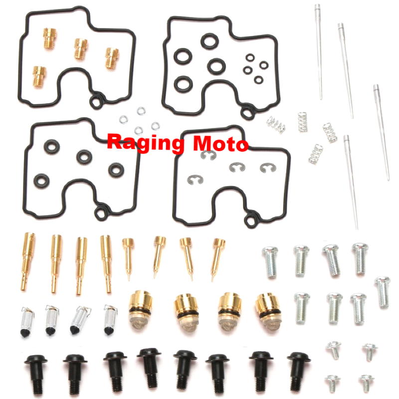 Parts Unlimited Carburetor Rebuild Kit Kawasaki ZX600G Ninja ZX-6R 1998-1999-0