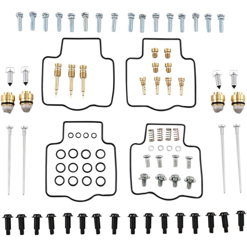 Parts Unlimited Carburetor Rebuild Kit Kawasaki ZX1100D Ninja ZX11 1993-1997-0