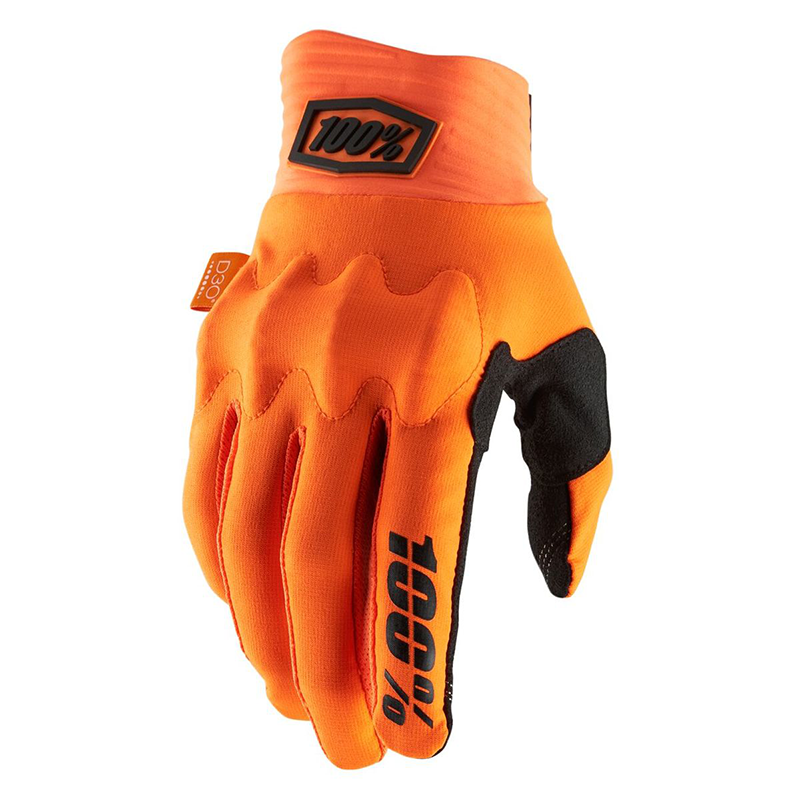 100% Cognito Gloves Orange/Black