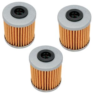 Emgo 3 Pack Oil Filter Kawasaki KX250F KX450F/ Suzuki RM250Z RM-Z450 RMX450Z-0