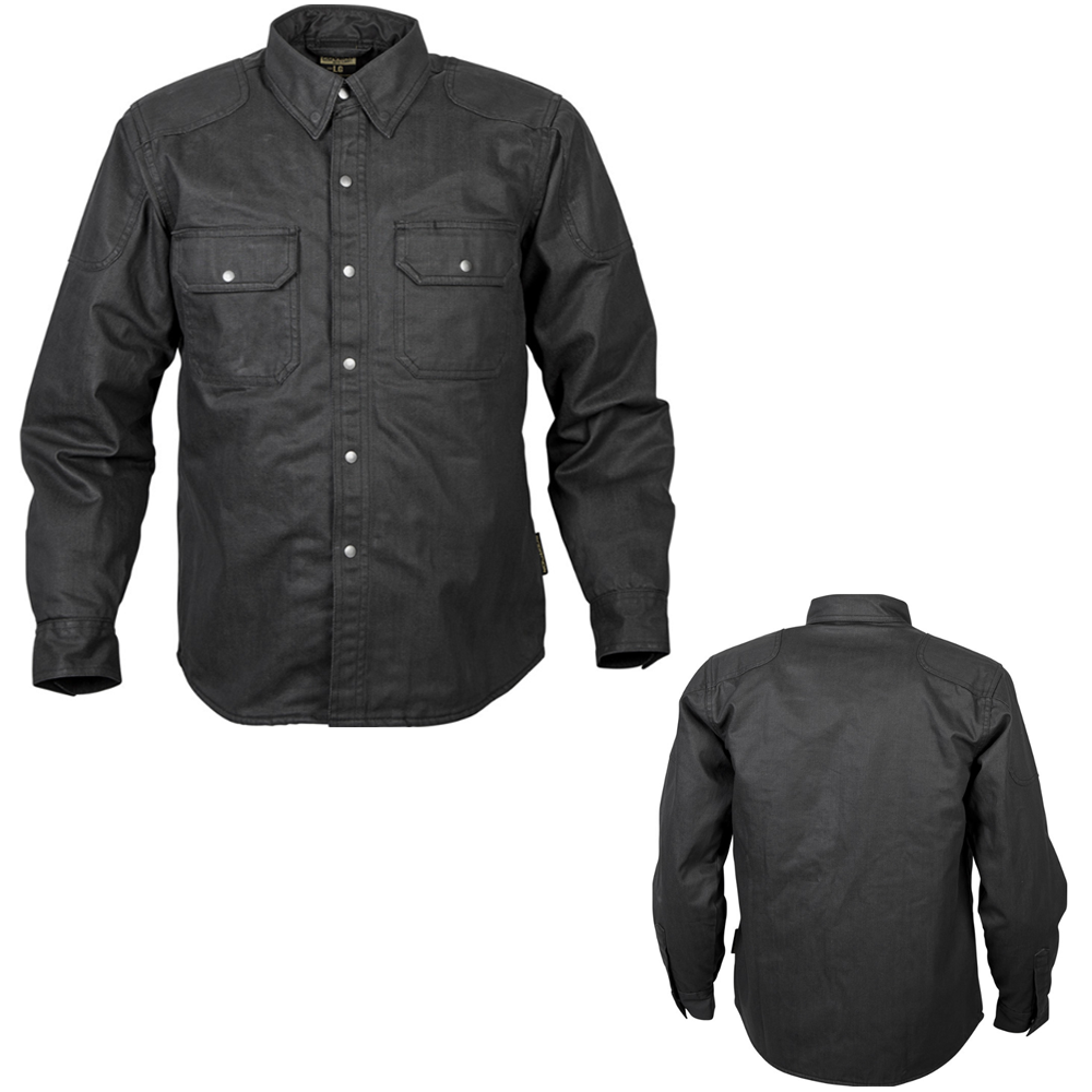 Scorpion Covert Wax Riding Shirt Black