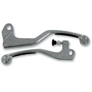 Moose Racing Clutch & Brake Lever Set With Grips Honda CRF150F CRF230F Black