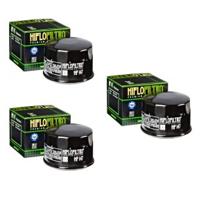 Hiflofiltro HF147 Oil Filter 3 Pack Yamaha YFM660R Raptor YFM700 Grizzly, Kodiak - HF147 X 3