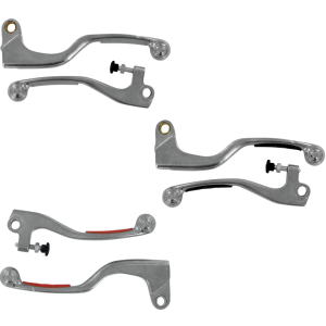 Moose Racing Clutch & Brake Lever Set With Grips Black