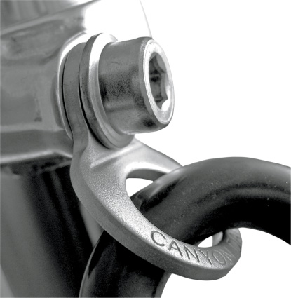 2 Canyon Dancer Stainless Steel Dirt Bike Motorcycle Tie Down Strap Rings CR KX -174414